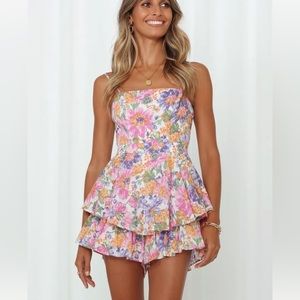 Hello Molly Fake Smile Playsuit